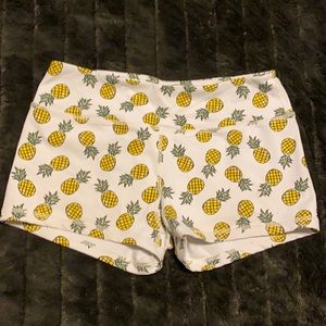 Savage Barbell Pineapple Athletic Shorts